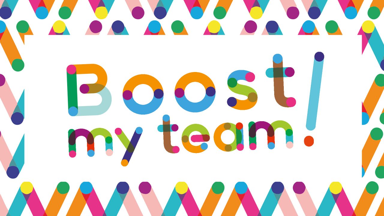 Logo cool Boost My Team!