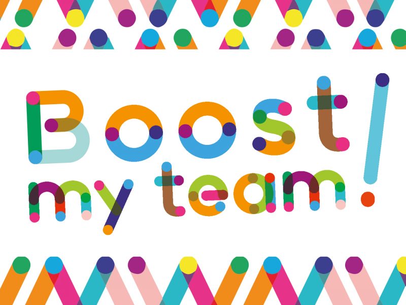 Logo cool Boost My Team!
